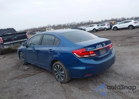 2015 Honda Civic Ex from USA, damaged, VIN 19XFB2F80FE027017